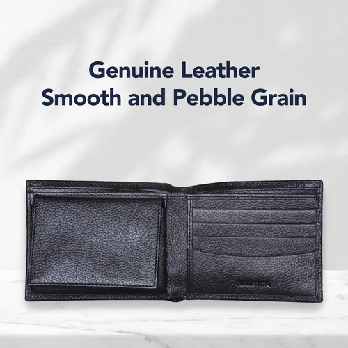 Vista 3 de Nautica Classic J-Class Leather Bifold Wallet