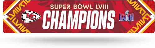 Vista 15 de Rico Industries All Sports Champions Plastic 4" x 16" Street Sign