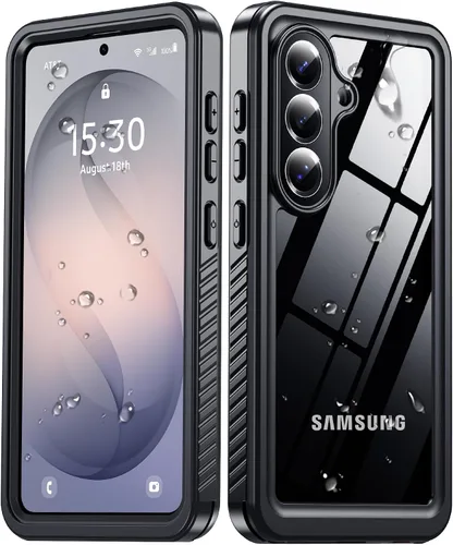 Vista 12 de MOZOTER - Funda impermeable para Samsung Galaxy Note 10 Plus con sonido claro Negro