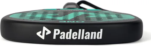 Vista 8 de PADELLAND - Raqueta de pádel - Superficie de fibra de carbono, apta para principiantes e intermedios, ligera, 0.8 libras, control