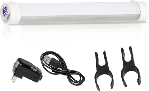 Vista 4 de E-Z UP Canopy - Luz LED para eventos, recargable, 400 lúmenes (paquete de 4)