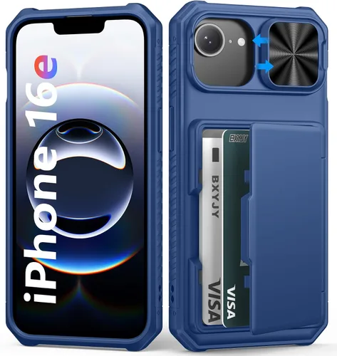 Vista 74 de BXYJY Funda tipo cartera para iPhone 15 Pro, tarjetero (4-5 tarjetas)