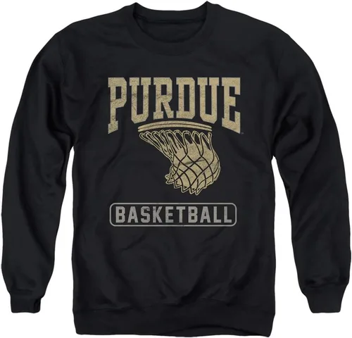 Vista 2 de Purdue University Sudadera oficial de Basketball Hoops unisex para adultos