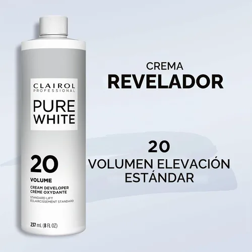 Vista 7 de Clairol Professional Pure White 20 Volume Hair Developers For Lightening & Gray Coverage