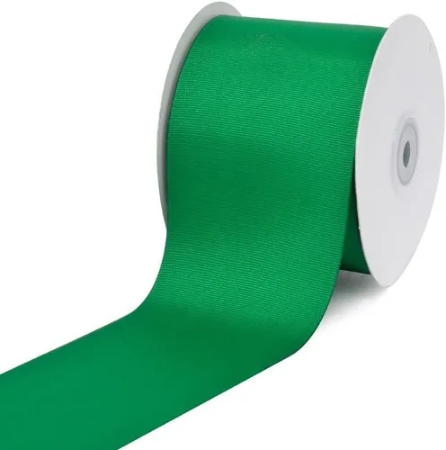 Vista 16 de Creative Ideas, Cinta de grogrén sólido de 3 pulgadas, 25 yardas, verde manzana, 25 yardas, GRO3000-556