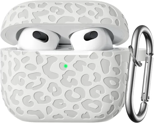 Vista 22 de Funda para Airpod Case y 2ª Generación con Diseño Leropard Grabado Compatible con Apple AirPods 2ª/1ª Generación de Carga, Bonita Protección