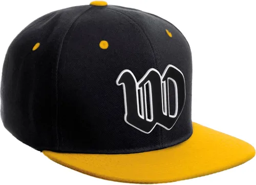 Vista 1396 de Daxton Gorra clásica con visera de billete plano con letras del alfabeto inglés antiguo de la A a la Z