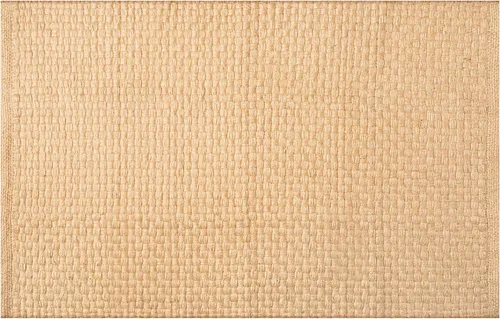 Vista 9 de Lightnpro - Alfombra trenzada de yute tejida a mano de 2 x 3 pies, tejido liso, color natural, alfombras bohemias reversibles para cocina, sala