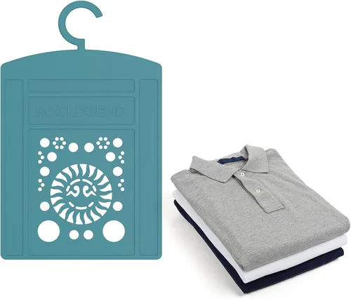 Vista 8 de BoxLegend Tabla para Doblar Camisas, Tabla Plegable para Ropa Duradera con Gancho Plus, Carpeta para Camisetas para Lavandería Fácil y Rápida