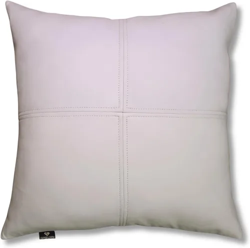Vista 57 de Funda de almohada de cuero de cordero 100% cuero de cordero – Funda de cojín para sofá – Fundas decorativas para sala de estar y dormitorio, cuero