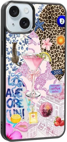 Vista 101 de Funda de teléfono Qizijio estilo azteca a prueba de golpes y protectora para iPhone 7/8/SE