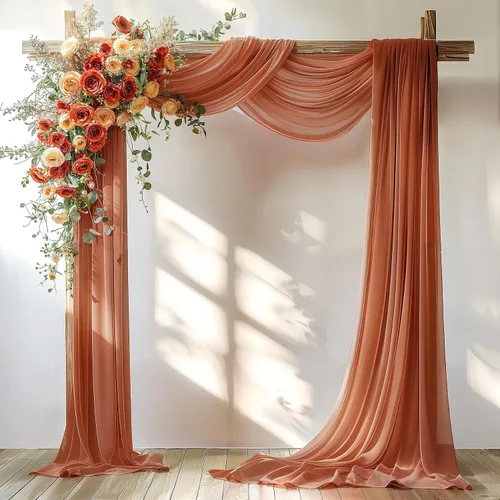 Vista 16 de Tela Negra para Drapeado de Arco de Boda 1 Panel 30'' x 20 Pies Cortinas Negras Tela Transparente Telón de Fondo Telas para Drapeado de Arco