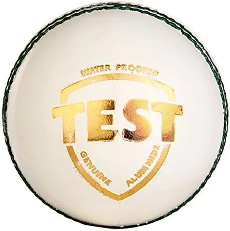 Vista 2 de SG Cricket Ball Test White 12 Ball Set 100% Cuero original