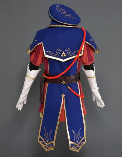 Vista 2 de miccostumes Disfraz de uniforme de la Guardia Real para hombre