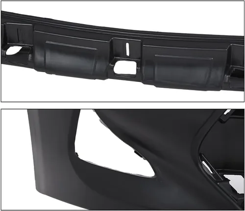 Vista 4 de CHEDA Nueva cubierta de parachoques delantero imprimada compatible con Toyota Corolla 2017 2018 2019, compatible con Sedan (4 puertas) CE, L, LE