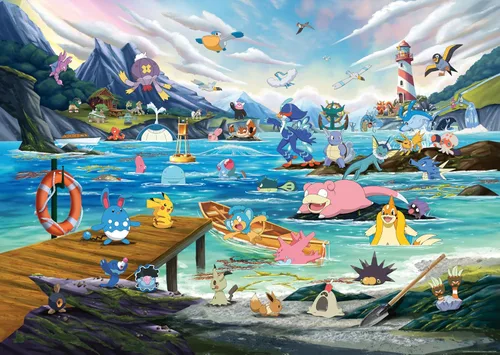 Vista 10 de Ravensburger Pokémon Breakout 1 - Rompecabezas de 1000 piezas para adultos