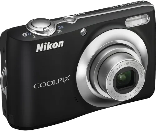 Vista 4 de Nikon Coolpix L22 Cámara digital de 12.0MP con zoom óptico de 3.6x y LCD de 3.0 pulgadas (rojo primario)