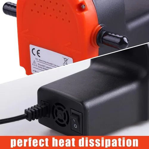 Vista 4 de PLUMIA 12V 100W Bomba Extractora de Cambio de Aceite, Bomba de Extracción de Aceite/Diésel Mejorada de Succión de Recuperación y Transferencia
