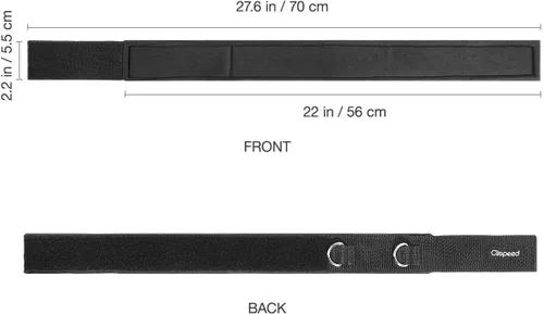 Vista 4 de CLISPEED 2 correas acolchadas para muslos de fitness, con anillo en D, puños para piernas para gimnasio, máquinas de cable, correas de muslo