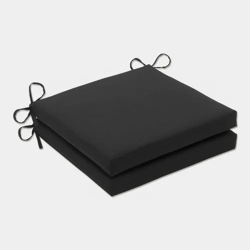 Vista 10 de Pillow Perfect - Almohada para aire libre/interior Fresco Negro Chaise, descanso, 80x23x3