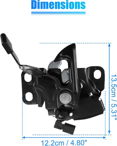 Vista 8 de X AUTOHAUX 74120-TBA-A01 Cerradura de Gancho para Capó del Motor de Coche para Honda Civic EX/EX-L/EX-T/LX/Si/Sport/Sport Touring/Touring 2016-2020