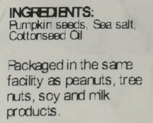 Vista 9 de Sincerely Nuts, Semillas de Calabaza Sin Cáscara Saladas, Pepitas Ricas en Nutrientes, Inigualable Sabor y Frescura, Kósher 100 % Certificado