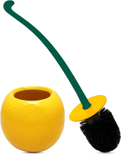 Vista 8 de Cepillo Profundo y Robusto para Inodoro con Soporte - Cepillo de Cuenco de Manzana - Limpieza Duradera - Limpiadores de Inodoro - Artículos