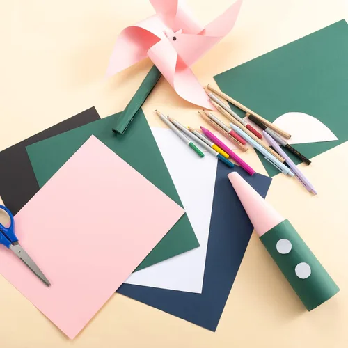 Vista 5 de 30 hojas de papel de cartulina de 8 1/2 x 11 pulgadas para manualidades y invitaciones (negro)
