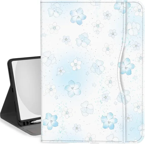 Vista 14 de Feams Funda para iPad (A16) de 11ª generación de 11 pulgadas 2025, iPad de 10.9 pulgadas 2022, funda de suspensión automática con soporte para lápiz