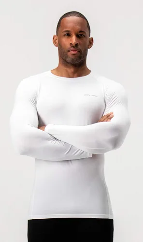 Vista 4 de DEVOPS Paquete de 2 camisas térmicas de compresión de manga larga para hombre