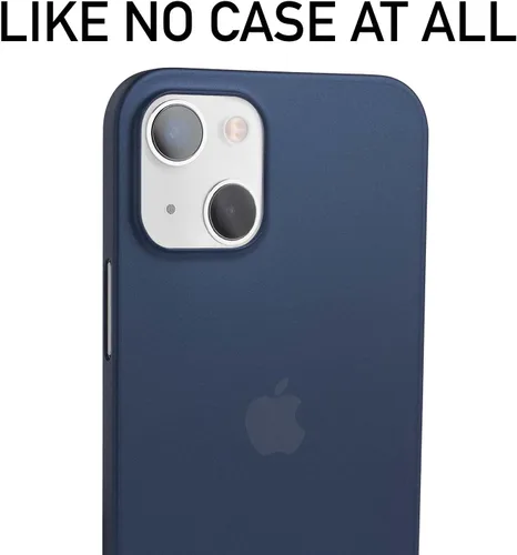 Vista 6 de totallee Funda delgada para iPhone 13 mini, la cubierta más delgada y minimalista para Apple iPhone 13 Mini (2021) (azul marino)