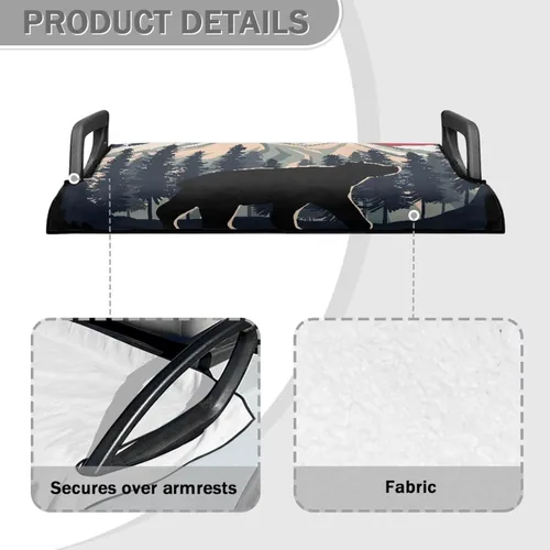 Vista 4 de Fundas universales para asiento de carrito de golf, suaves y cómodas, protección para todo tipo de clima, funda para carrito de golf para 2