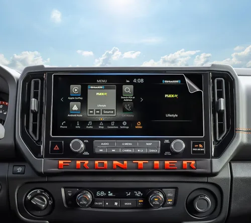 Vista 22 de SHAOHAO Protector de pantalla para Nissan Frontier 2023 2024, para camioneta Frontier S/SV 2022 2024, accesorios de pantalla táctil de 8 pulgadas