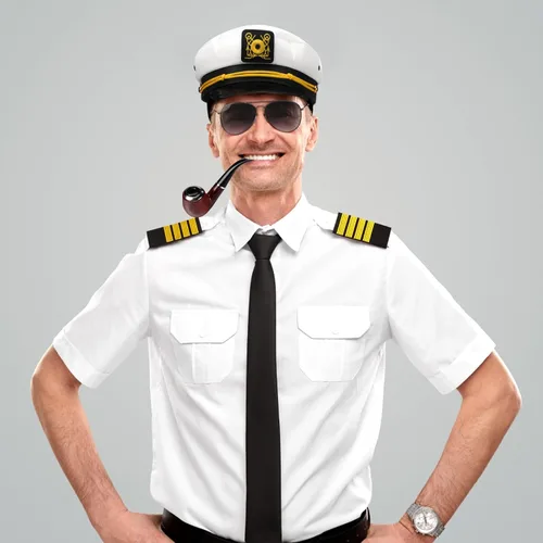 Vista 5 de Mepase Juego de 8 accesorios de disfraz de capitán de yate con lentes de sol, disfraz de conejo de pipa falsa, collar de orejas de conejo, corbatín