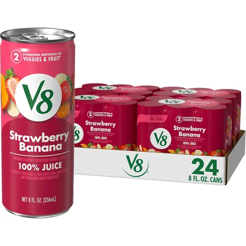 Vista 11 de V8 Deliciosamente verde 100% jugo de frutas y verduras, lata de 8 onzas líquidas (paquete de 6)