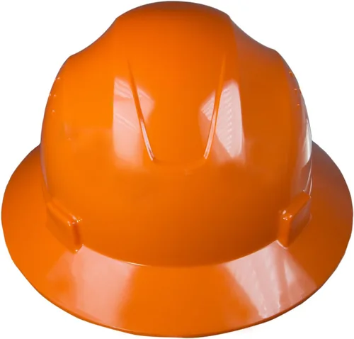 Vista 10 de EPP Por JORESTECH - Casco de Seguridad de Ala Completa Estilo HDPE con Suspensión de Trinquete Ajustable Para Trabajo, Hogar, y Protección General