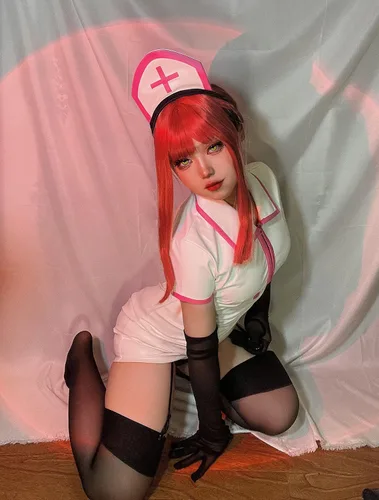 Vista 5 de C-ZOFEK Disfraz para mujer, talla estadounidense, para cosplay, de piel sintética, uniforme de enfermera