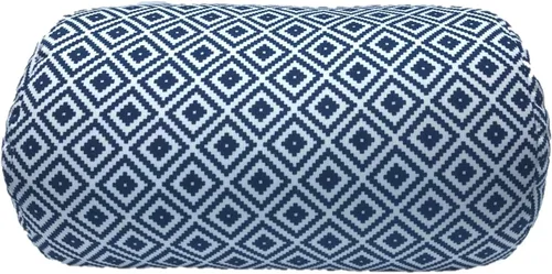 Vista 14 de Bookishbunny Almohada Cilíndrica de Rodillo de Microperlas 13" x 7" (Blanco y Negro)