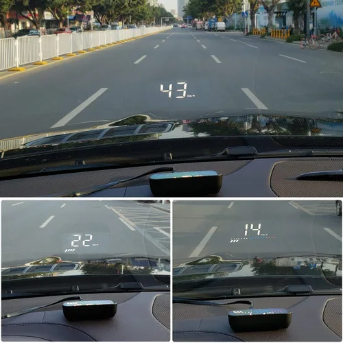 Vista 5 de Proyector de parabrisas de modo dual M7 para automóviles y vehículos