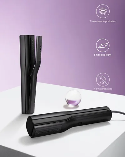 Vista 2 de G4 Pro - Vaporizador de viaje con clip para ropa, adaptación de voltaje global de 110-240 V, tamaño de viaje ligero, calentamiento de 15 segundos