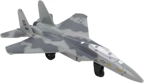 Vista 3 de Daron Boeing - Juego militar de 12 piezas con avión modelo de metal fundido a presión con piezas de plástico, vehículos y accesorios militares