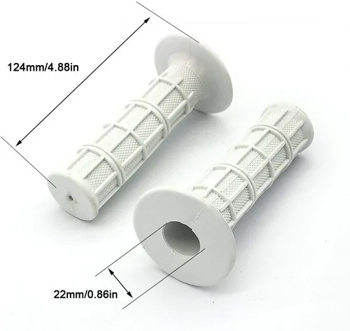 Vista 5 de Krace Juego de palancas de freno y embrague CNC para motocicleta todo terreno, compatible con Yamaha YZ65 2018, con agarres de goma de 22 mm de 7/8