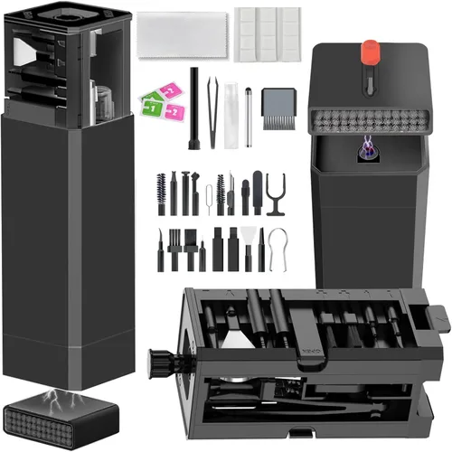 Vista 11 de Kit de limpieza de teléfono celular, kit de limpieza para iPhone para puerto de carga, kit de limpieza de teclado para Airpods/Android/USB