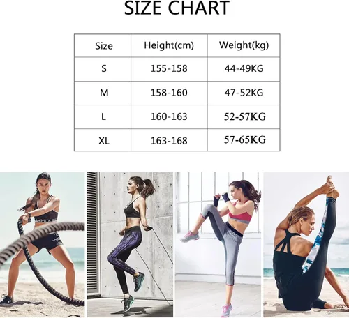Vista 5 de XPINYT 5 trajes de entrenamiento para mujer conjuntos deportivos trajes deportivos yoga gimnasio fitness ropa de ejercicio ropa deportiva para trotar