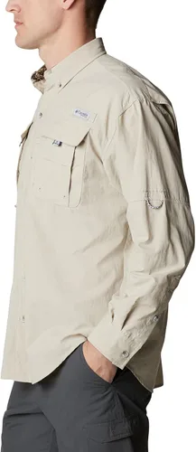 Vista 3 de Columbia PFG Bahama II - Camisa de pesca de manga larga para hombre, SPF 30