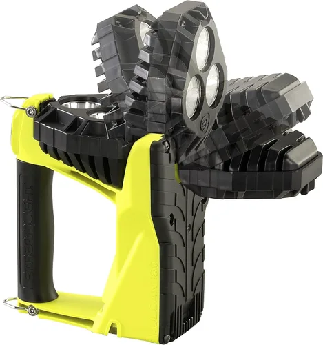 Vista 6 de Streamlight 44301 Div 2 Vulcan 180 Standard System-120V/100V AC AC/12V DC, incluye correa para el hombro, amarillo