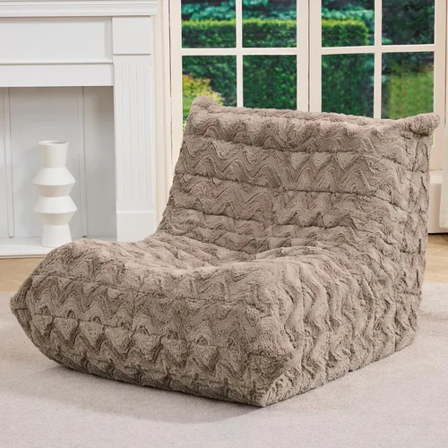 Vista 28 de Hobestluk Puf con espuma viscoelástica, tela de piel sintética ultrasuave, diseño ergonómico, puf pequeño, para sala de estar, dormitorio, sala