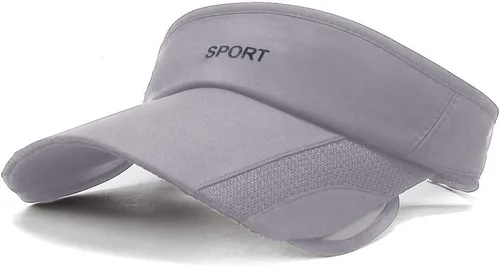 Vista 9 de Viseras solares para mujer con visera retráctil, visera de golf, protección UV, gorra de playa, tenis, correr, deporte, sombrero ajustable