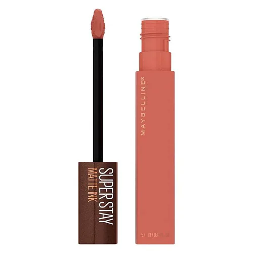 Vista 11 de Maybelline Super Stay Matte Ink - Lápiz labial líquido de tinta mate, color de alto impacto de larga duración, hasta 16 horas de uso, Inspirer, rosa