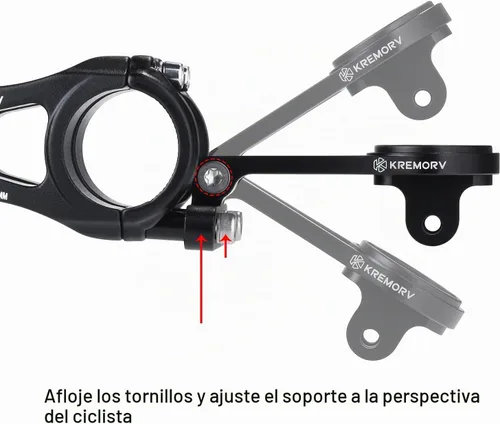 Vista 3 de Soporte de bicicleta ajustable hacia fuera soporte para computadora